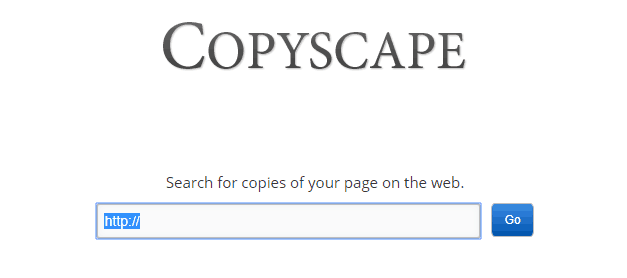 Copyscape - כלי לבדיקת תוכן כפול